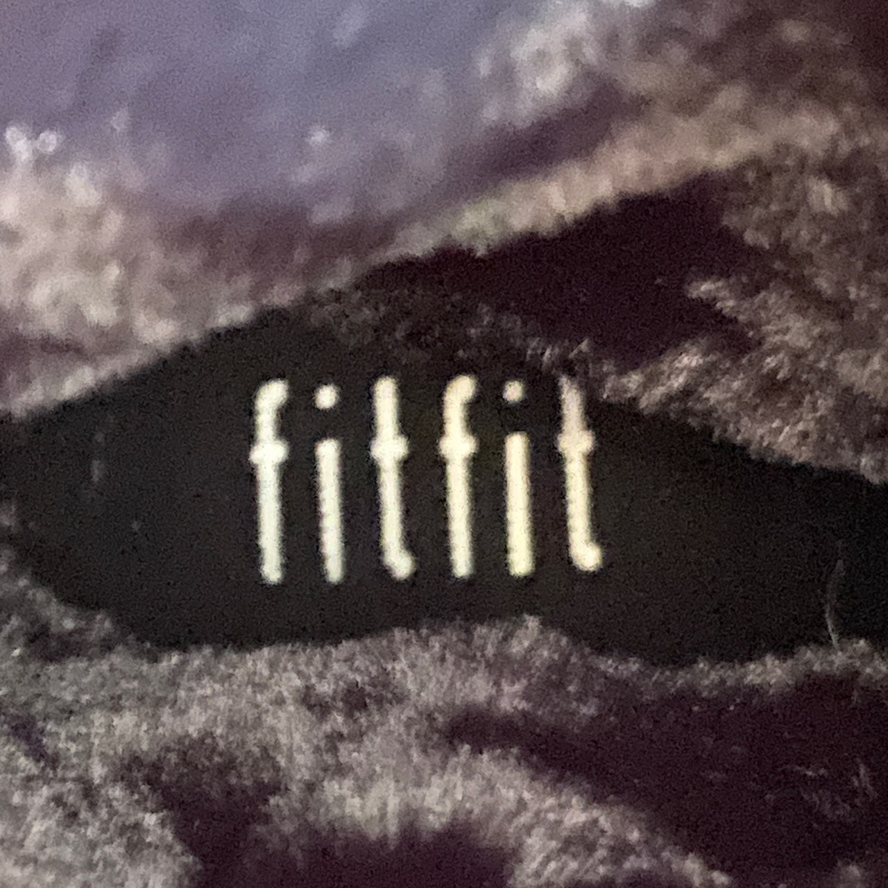1L10《美品》fitfit フィットフィット ムートンロングブーツ 22cm ブラック レザー シューズ バックゴア