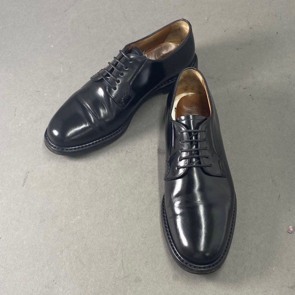 12i11 イタリア製 Church's チャーチ Shannon シャノン ドレスシューズ ビジネス 革靴 レザー 36 1/2 レディース 女性用 ブラック