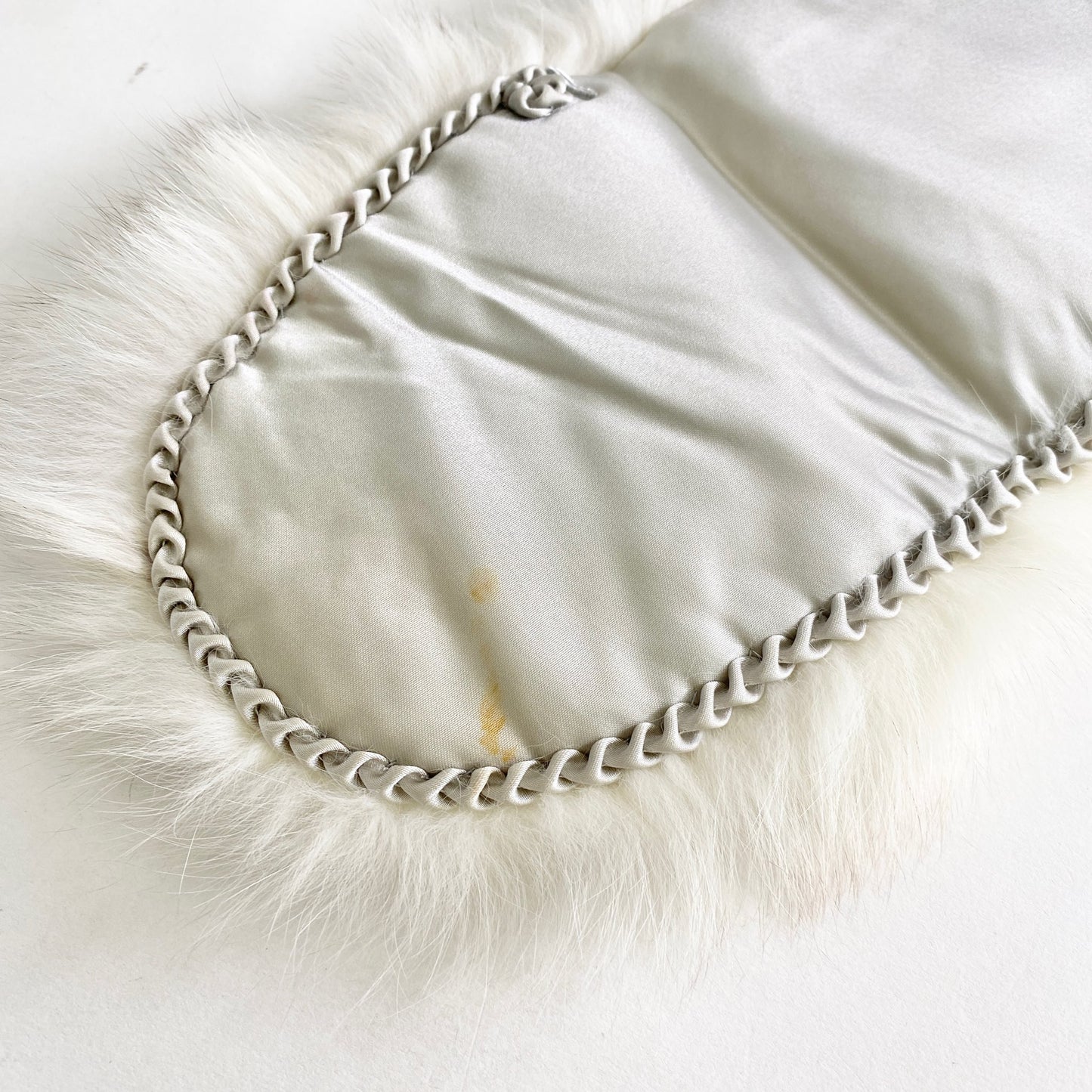 13L25《本毛皮》タグ付き ブルーフォックス フォックスティペット フォックスファー ショール レディース 襟巻 振袖