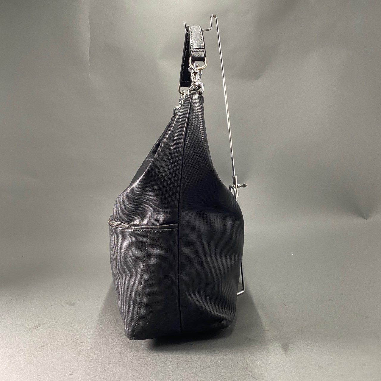 Fb9 Daniel&Bob ダニエル&ボブ イタリア製 JASMINE ジャスミン ワンショルダーバッグ ハンドバッグ ブラック レザー MADE IN ITALY