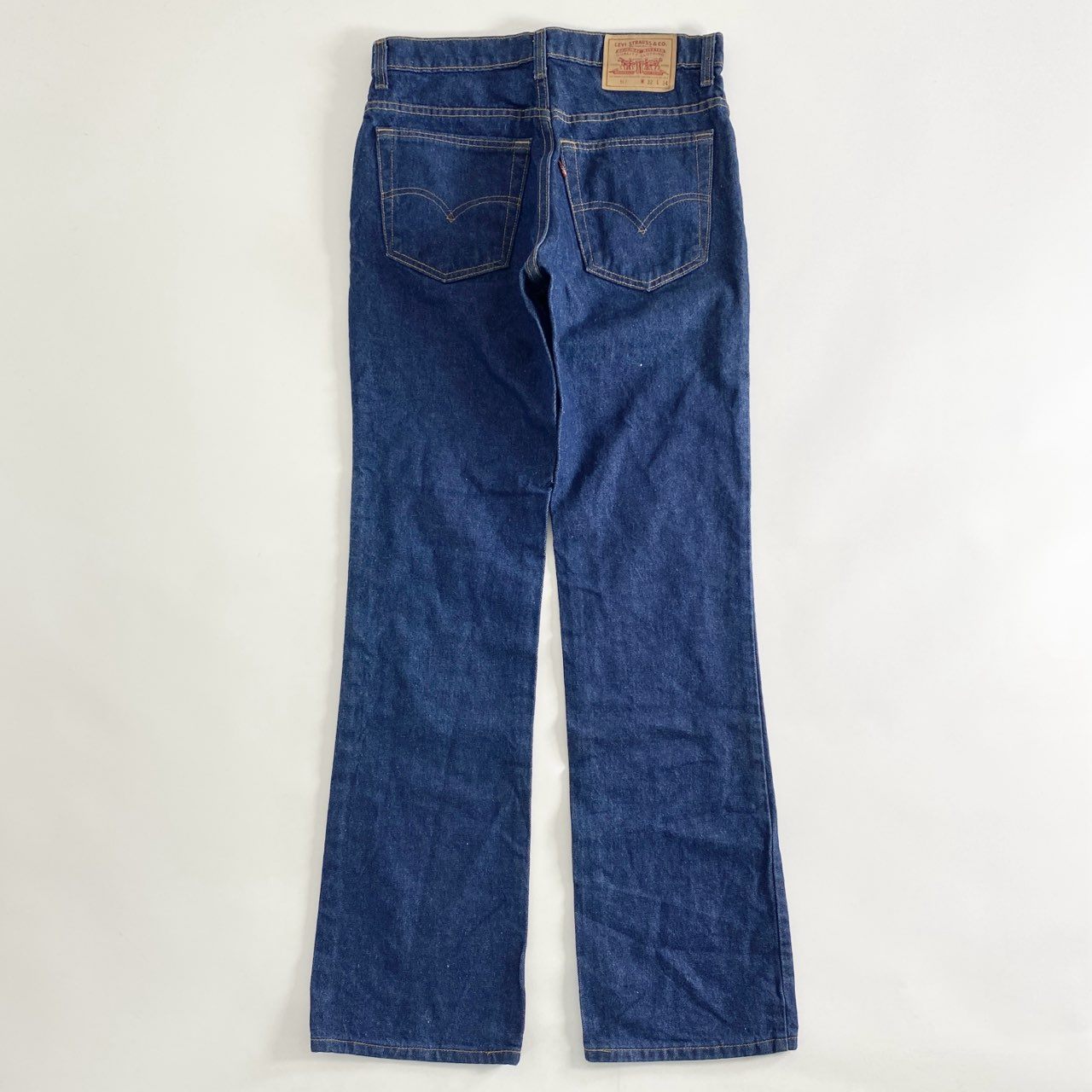 43c1 90s USA製 Levi's リーバイス 517-0217 デニム ブーツカットパンツ ジーンズ ボトム フレアパンツ ベルボトム W32 L34 インディゴブルー コットン