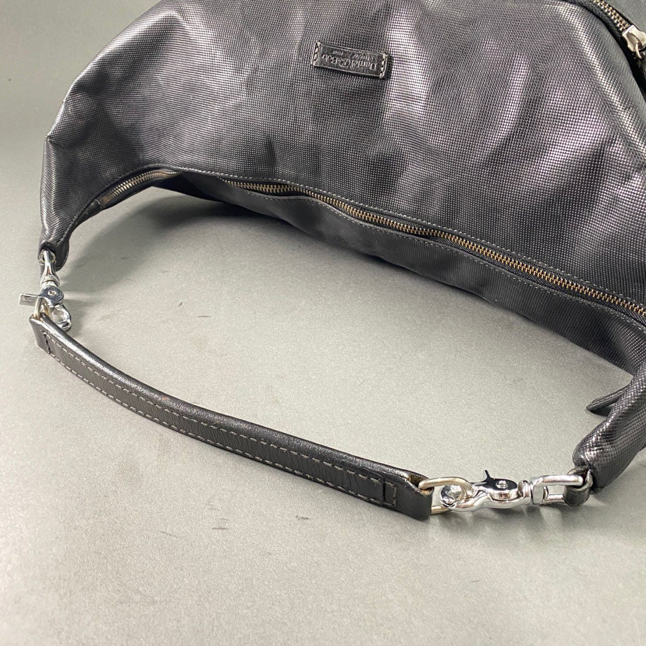 Fb9 Daniel&Bob ダニエル&ボブ イタリア製 JASMINE ジャスミン ワンショルダーバッグ ハンドバッグ ブラック レザー MADE IN ITALY