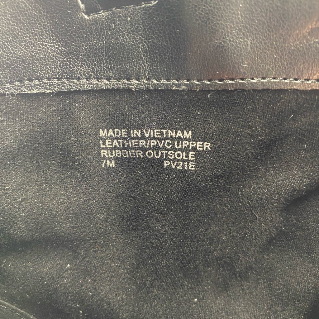 2b24 MICHAEL KORS マイケルコース サイドジップブーツ ヒールブーツ シューズ ジップアップ モノグラム柄 7M ブラック ブラウン レザー PVC