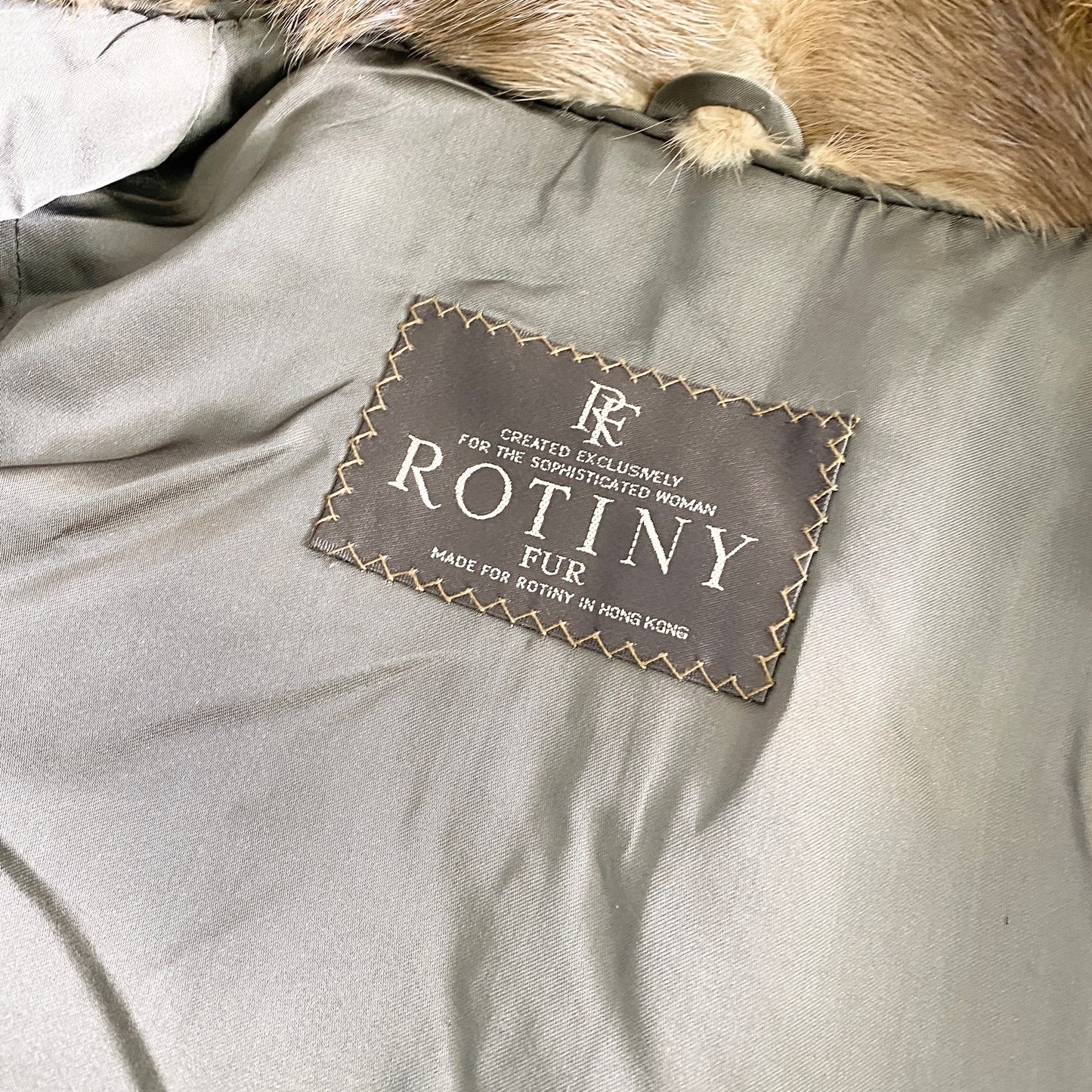 17L25《本毛皮》パステルミンク ROTINY 毛皮コート ミンクコート 11号 レディース MINK FUR