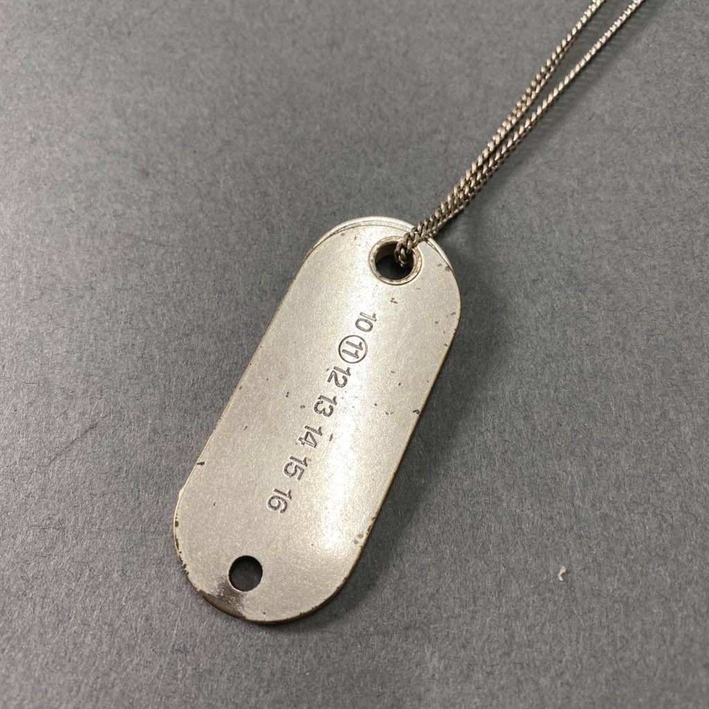 b8 Maison Martin Margiela メゾンマルタンマルジェラ キーネックレス チャーム トップ 鍵 KEY シルバー アクセサリー
