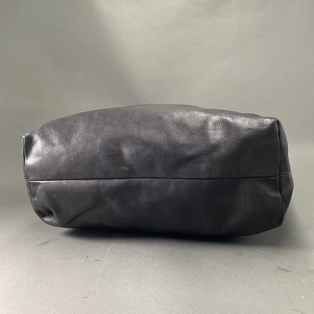 Bb8 Felisi フェリージ レザートートバッグ ブラック ショルダーバッグ イタリア製 Leather Tote Bag