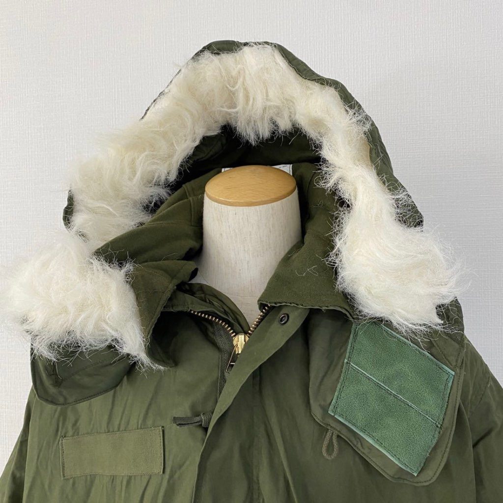 34k5③ 《デッドストック》 80s 米軍実物 M-65 M65 フィッシュテール モッズコート 全揃い MIDIUM Mサイズ メンズ ミリタリー ヴィンテージ