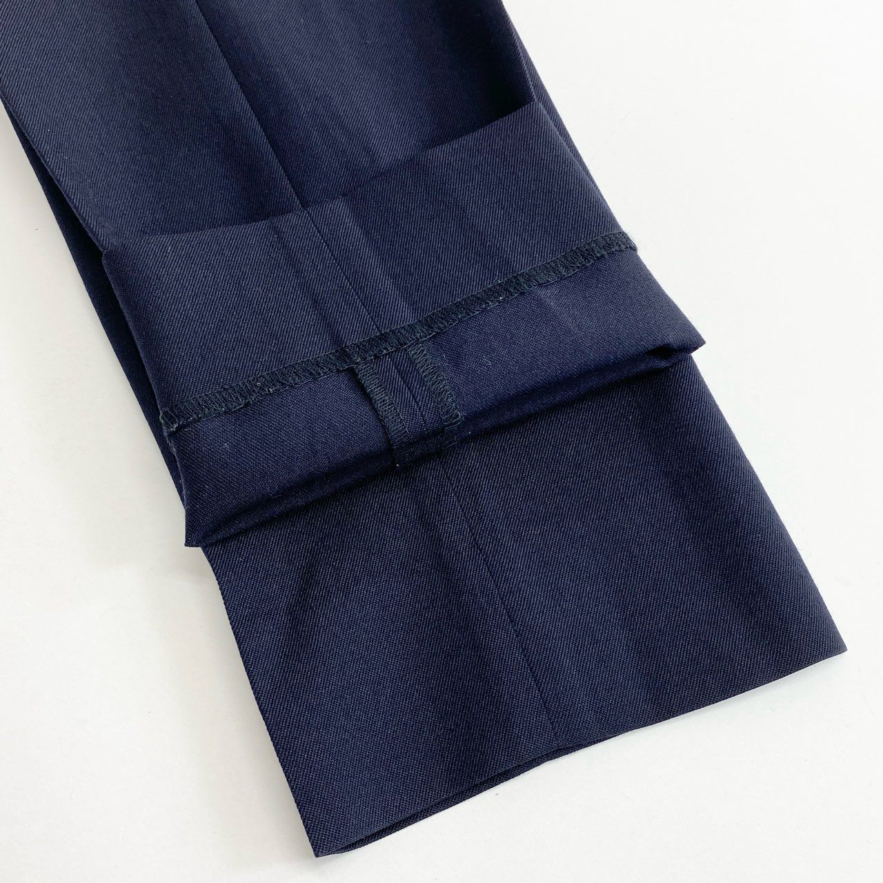 21c20 《美品》 UNITED TOKYO ユナイテッドトウキョウ セットアップ スーツ 1 ブラック ビジネス フォーマル ウール 2B アジャスター付き