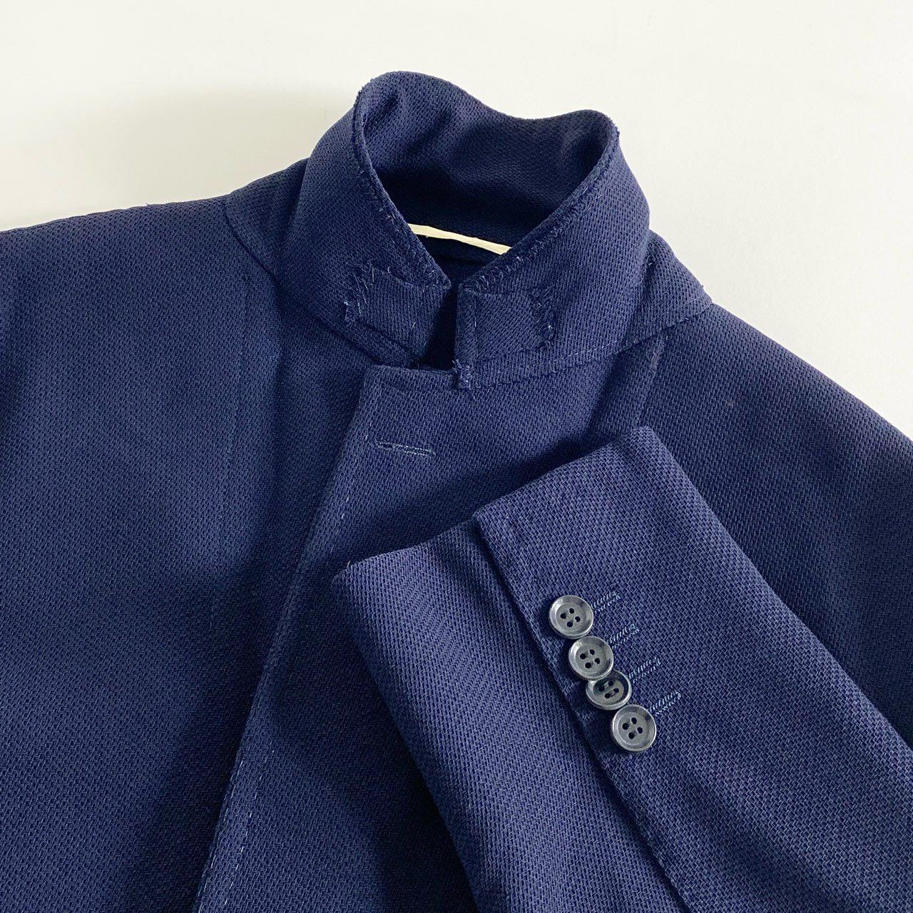 5b26 日本製 RING JACKET リングヂャケット テーラードジャケット スーツジャケット 50 ネイビー ビジネス トップス 上着 メンズ
