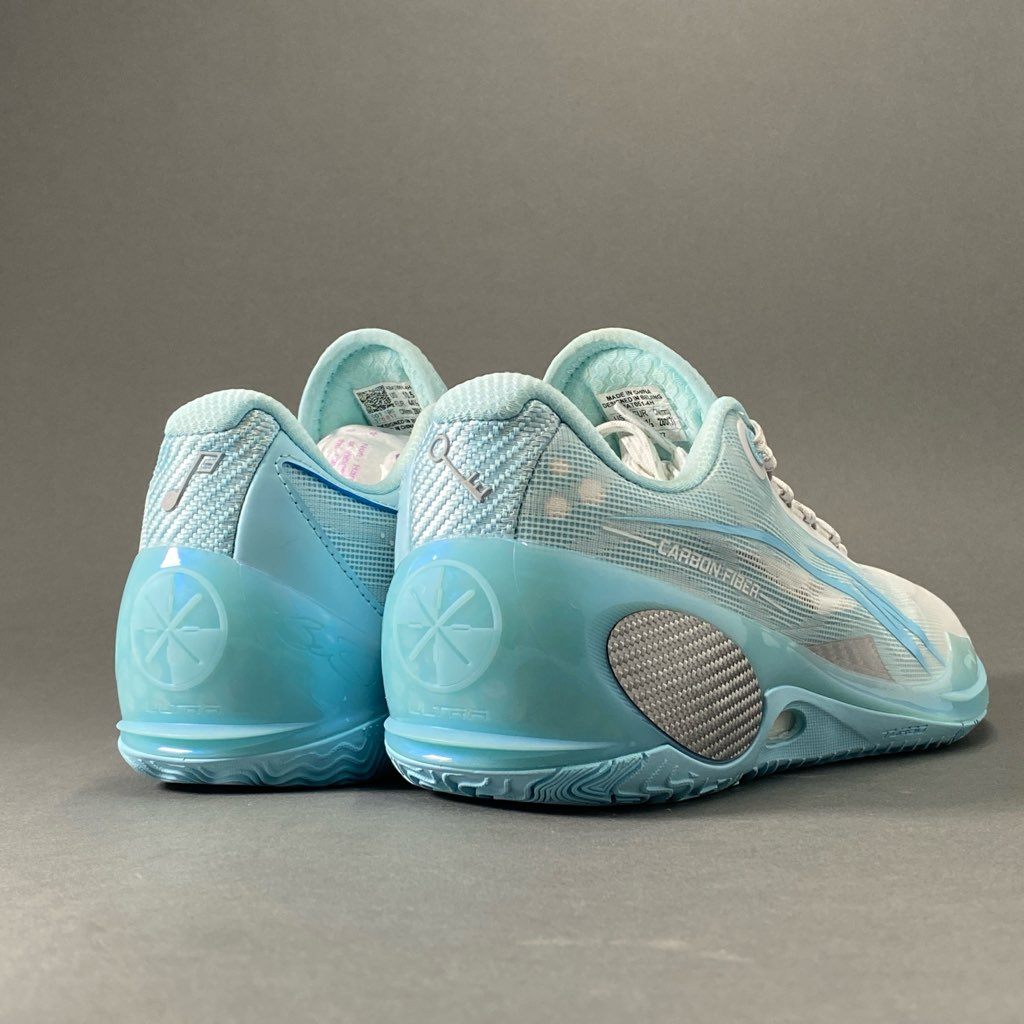 5b29 Li-Ning リーニン Wade 808 3 ULTRA バスケットシューズ バッシュ 28 ホワイト ブルー スニーカー スポーツ