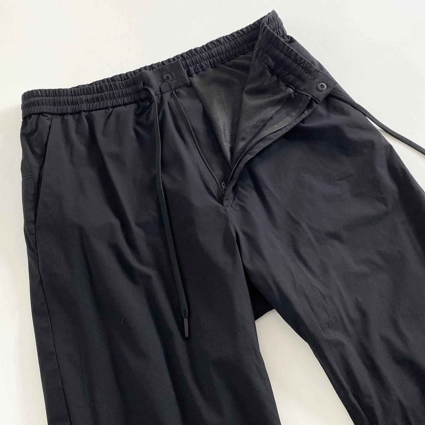 10a20 Snow Peak スノーピーク ナイロンパンツ ロングパンツ PA-21SU007 L ブラック ライトパンツ キャンプウェア ウエストゴム