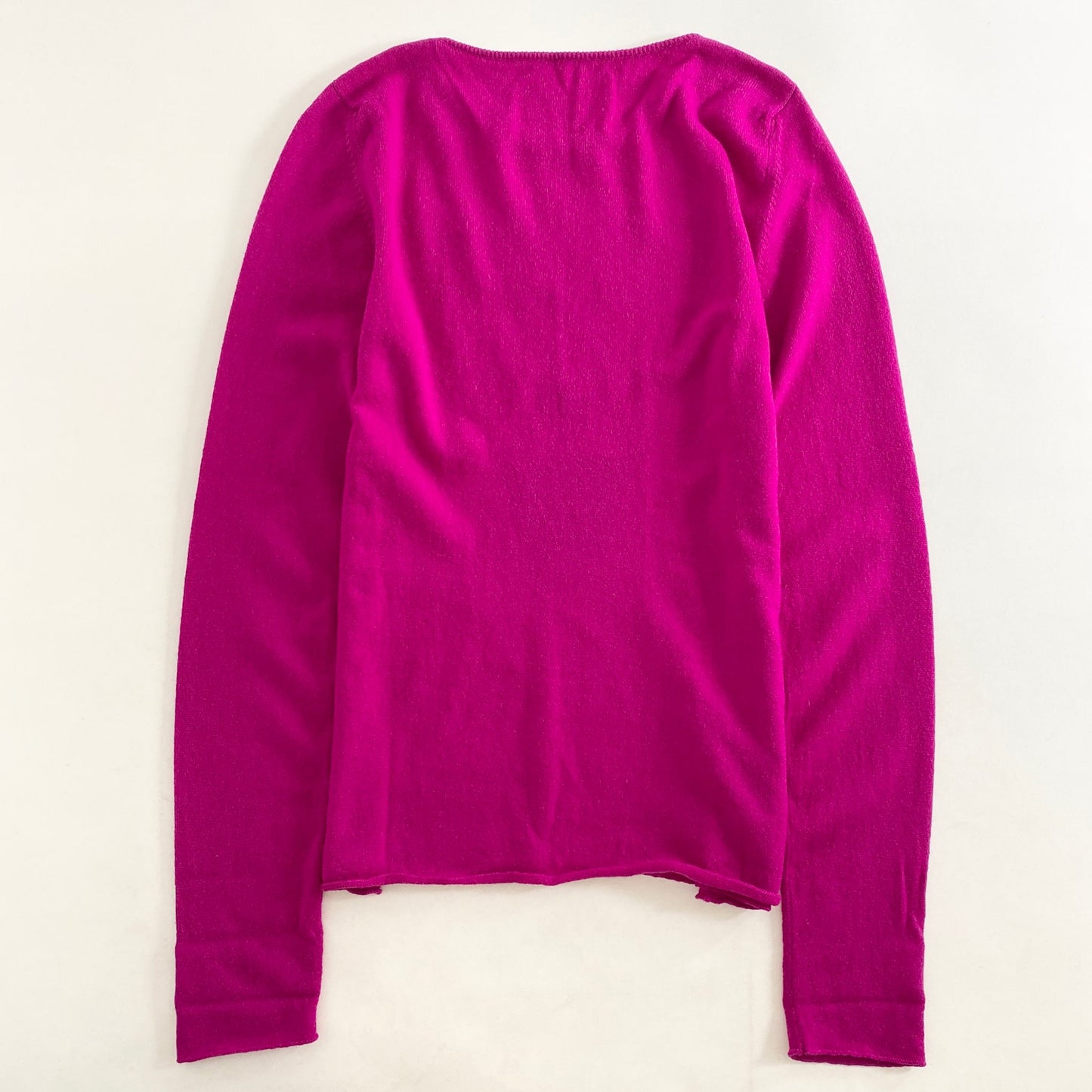 29L9《美品》lucien pellat-finet ルシアン ぺラフィネ チーターデザイン カシミヤニットトップ M ピンク セーター cashmere100% ラインストーン