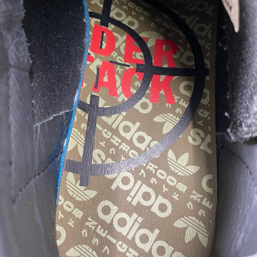 3c1 adidas × NEIGHBORHOOD アディダス ネイバーフッド B37341 KAMANDA カマンダ ローカットスニーカー シューズ 26cm ブラック スエード メンズ 紳士靴