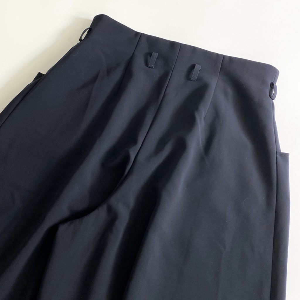 63b13 DAISY LIN デイジーリン フォクシー 日本製 06275 フレアキュロットパンツ ショートパンツ 42 ネイビー MADE IN JAPAN 春