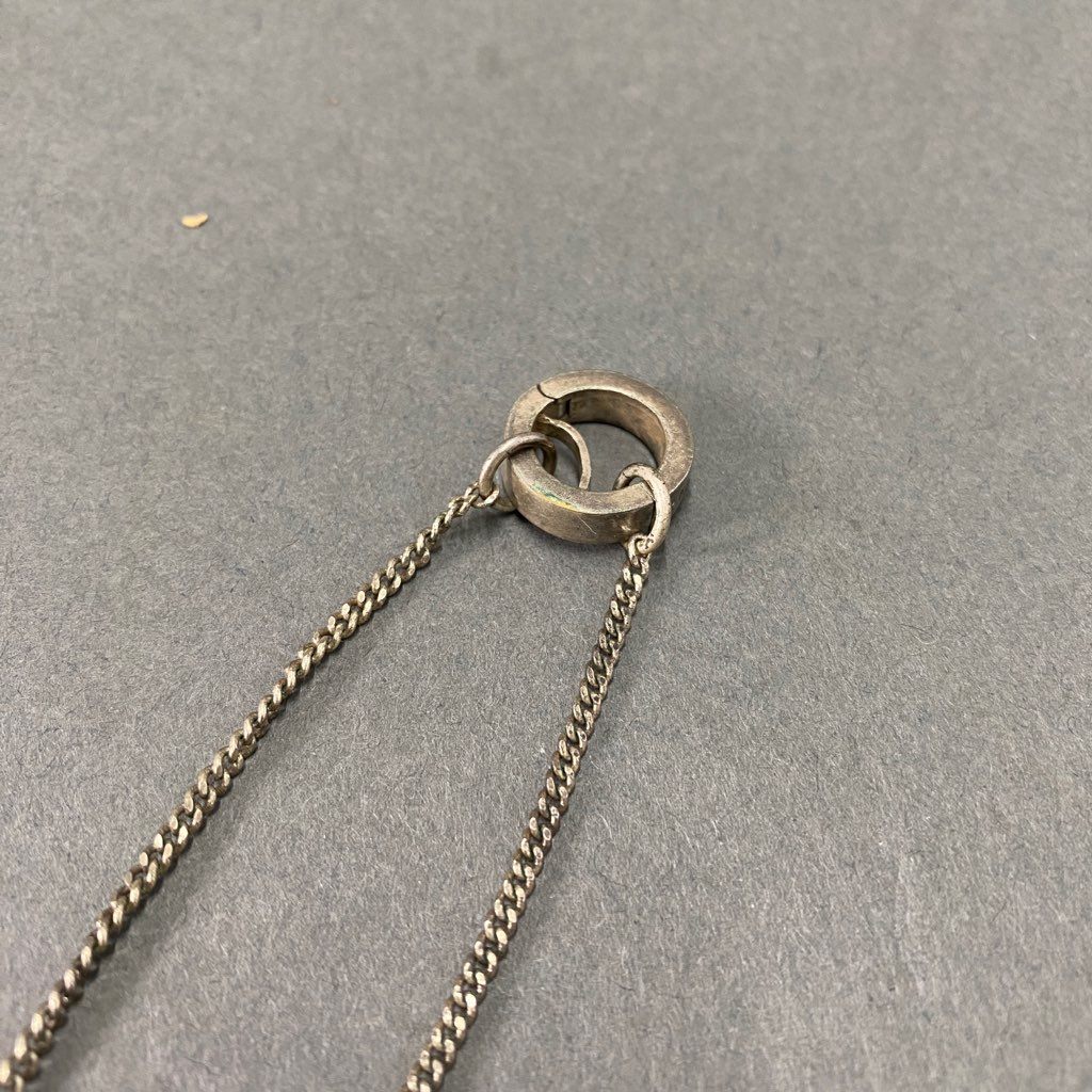 b8 Maison Martin Margiela メゾンマルタンマルジェラ キーネックレス チャーム トップ 鍵 KEY シルバー アクセサリー