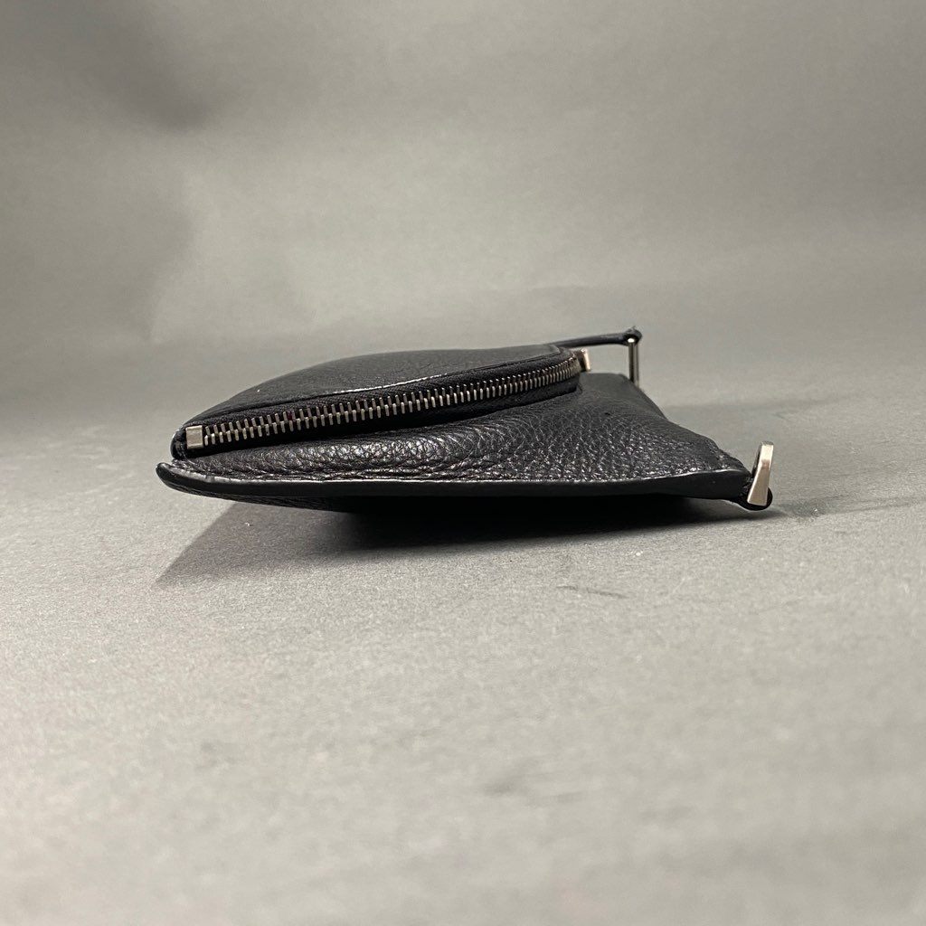 b8 Rick Owens リックオウエンス レザークラッチバッグ ブラック ポーチ セカンドバッグ 財布