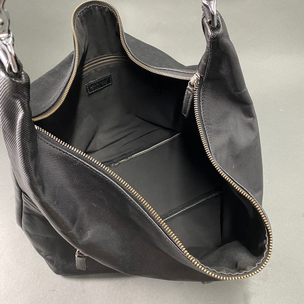 Fb9 Daniel&Bob ダニエル&ボブ イタリア製 JASMINE ジャスミン ワンショルダーバッグ ハンドバッグ ブラック レザー MADE IN ITALY