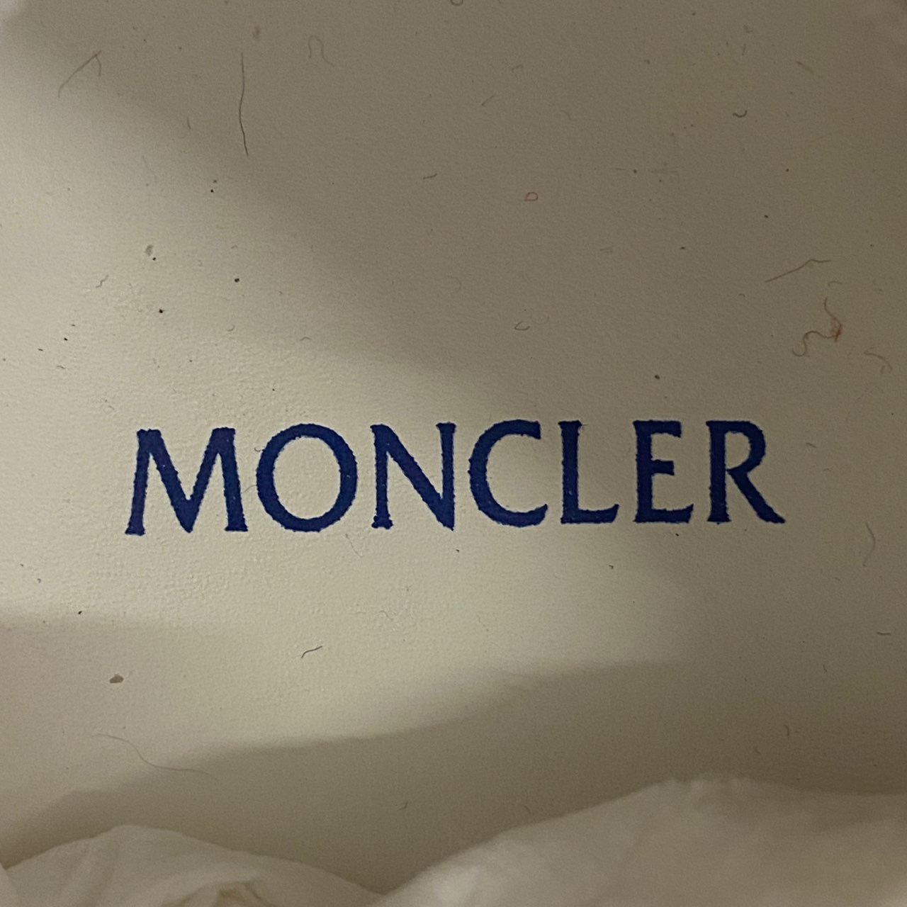 8a24 MONCLER モンクレール THE BUBBLE SNEAKER ローカットスニーカー シューズ レースアップ 41 ホワイト トリコロール スポーツシューズ