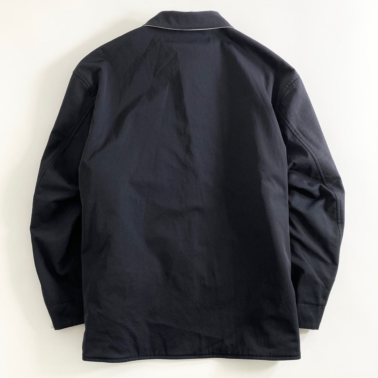 10a17 イタリア製 JIL SANDER ジルサンダー ジャケット シャツジャケット 20SS 48 ダークネイビー メンズ 上着