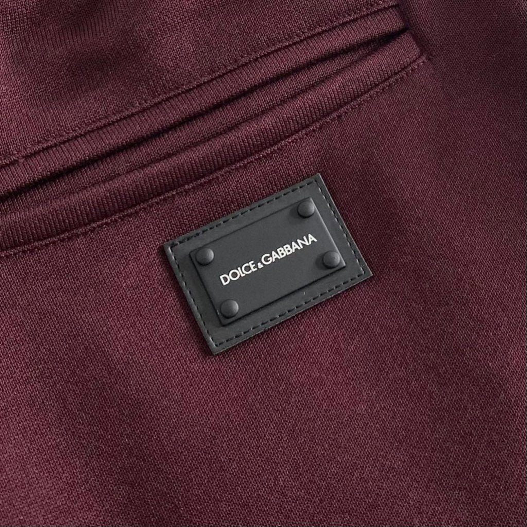41i22 《美品》 DOLCE&GABBANA ドルチェアンドガッバーナ スウェット ショートパンツ ショーツ 144-156cm ボルドー レディース キッズ D&G ドルガバ 夏