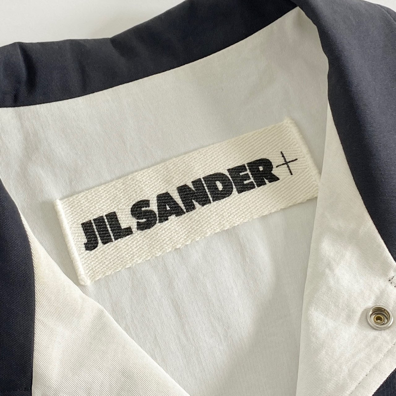 10a17 イタリア製 JIL SANDER ジルサンダー ジャケット シャツジャケット 20SS 48 ダークネイビー メンズ 上着