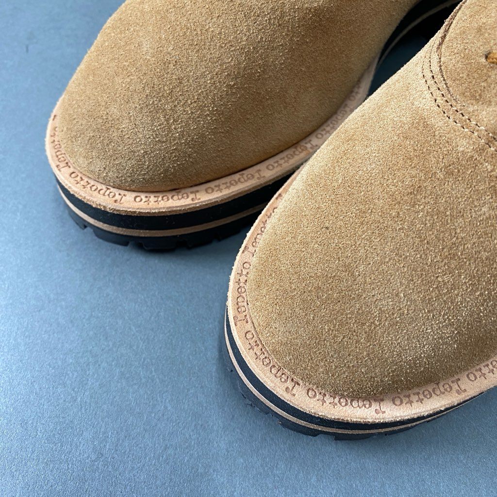 1b29 《美品》 定価¥68,200 repetto レペット GORDON スエードレザー レースアップシューズ 36 キャメル 厚底 ポルトガル製