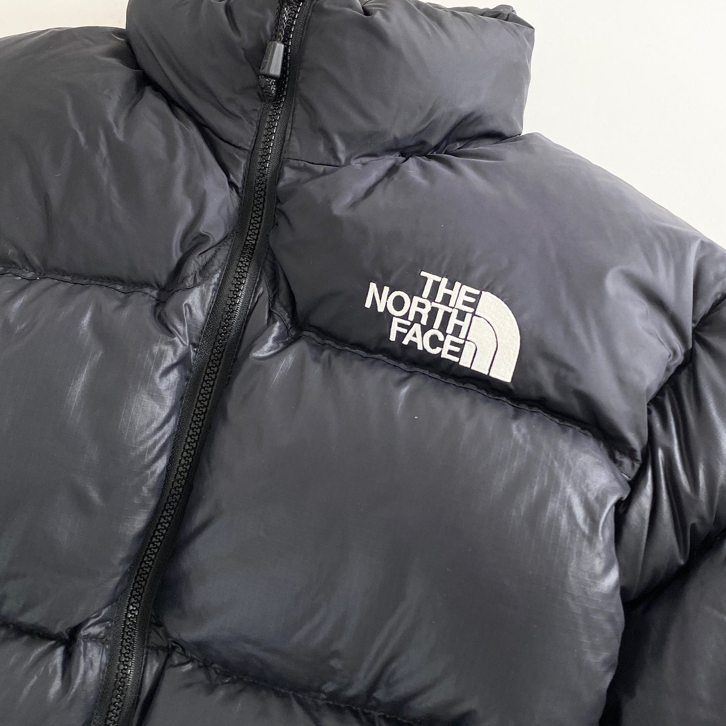 64L14 THE NORTH FACE ノースフェイス ダウンジャケット ヌプシ 700 S ブラック ダウン80% ナイロン 上着