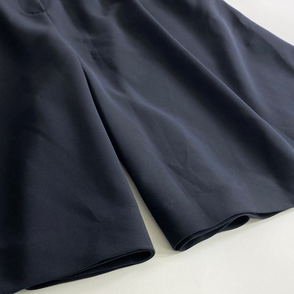 63b13 DAISY LIN デイジーリン フォクシー 日本製 06275 フレアキュロットパンツ ショートパンツ 42 ネイビー MADE IN JAPAN 春