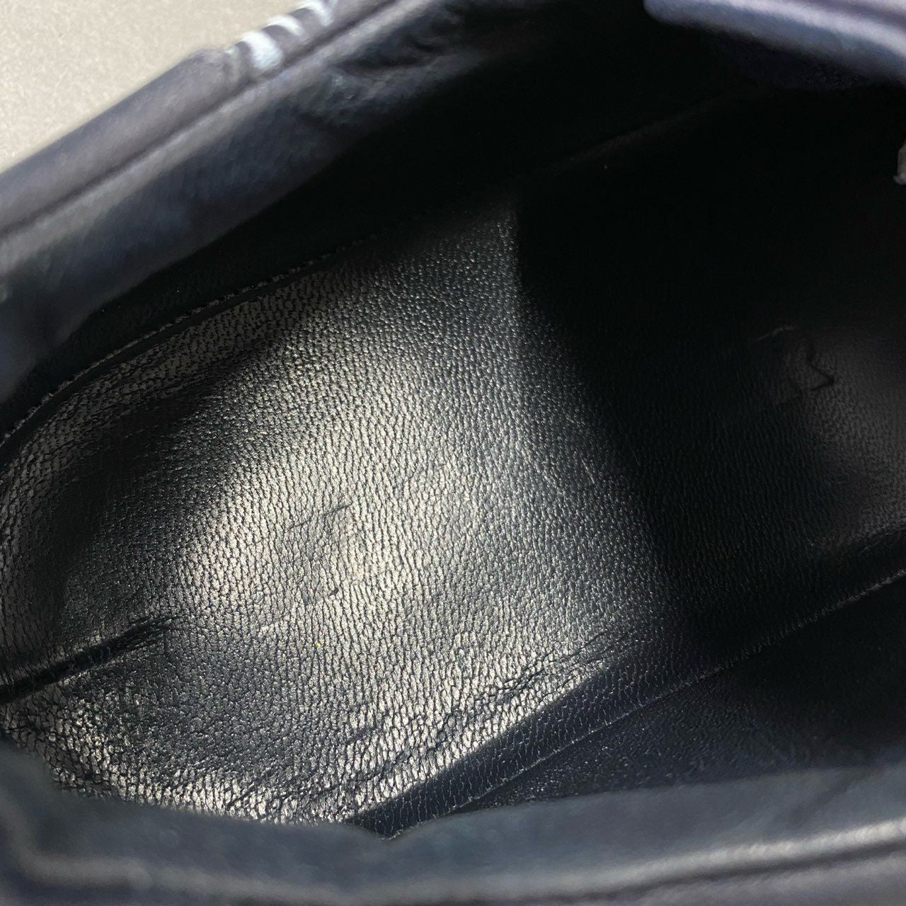 4c1 JIL SANDER ジルサンダー イタリア製 ローカットスニーカー シューズ 総柄 プリント 37 ネイビー レザー MADE IN ITALY