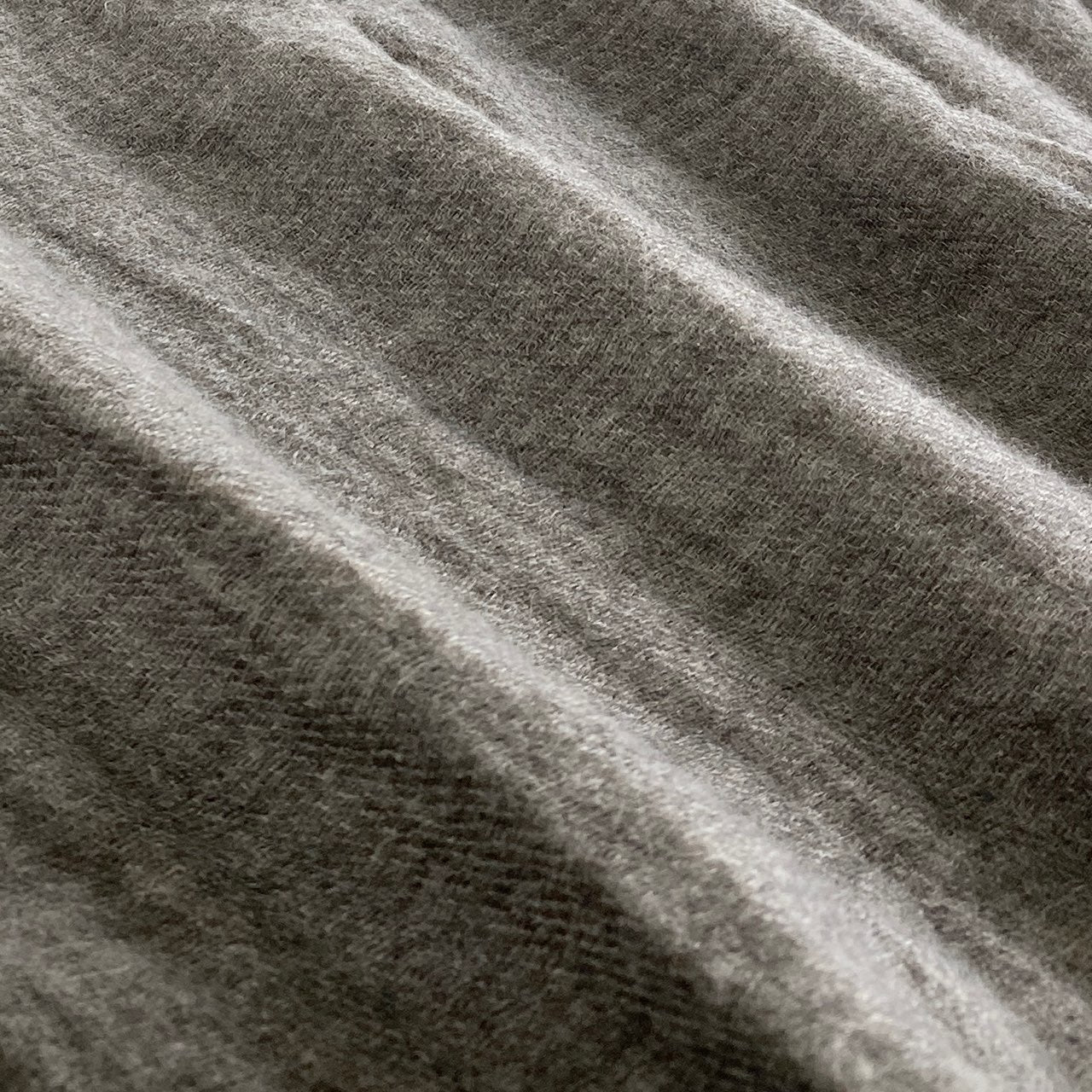 L10《美品》denis colomb デニスコロン カシミヤストール マフラー グレー ベージュ cashmere100% ショール TOMORROW LAND トゥモローランド