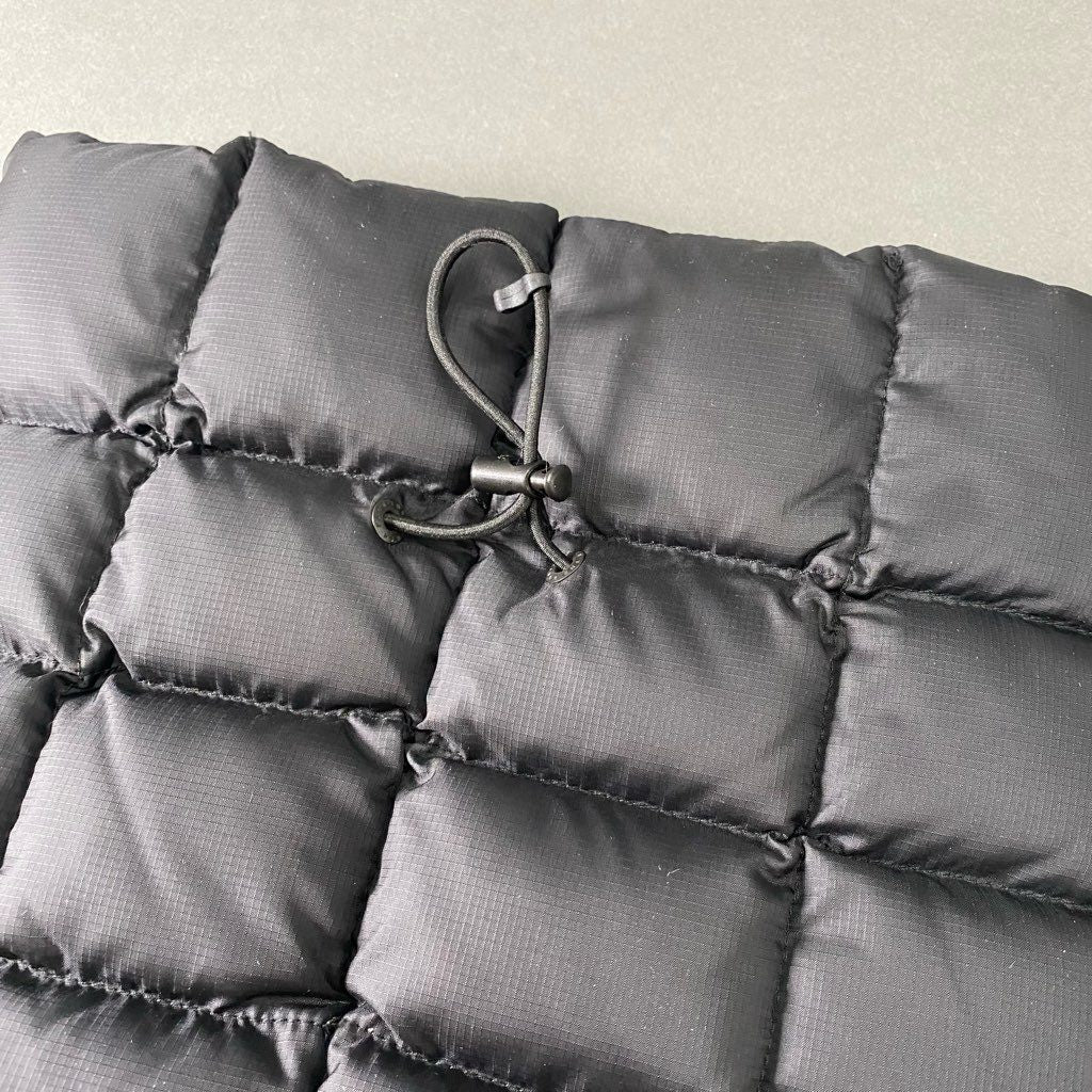 c8 THE NORTH FACE × Hender Scheme ノースフェイス エンダースキーマ 22AW ネックワッチ ワッチキャップ ネックウォーマー NN72111H ブラック ナイロン ダウン90%