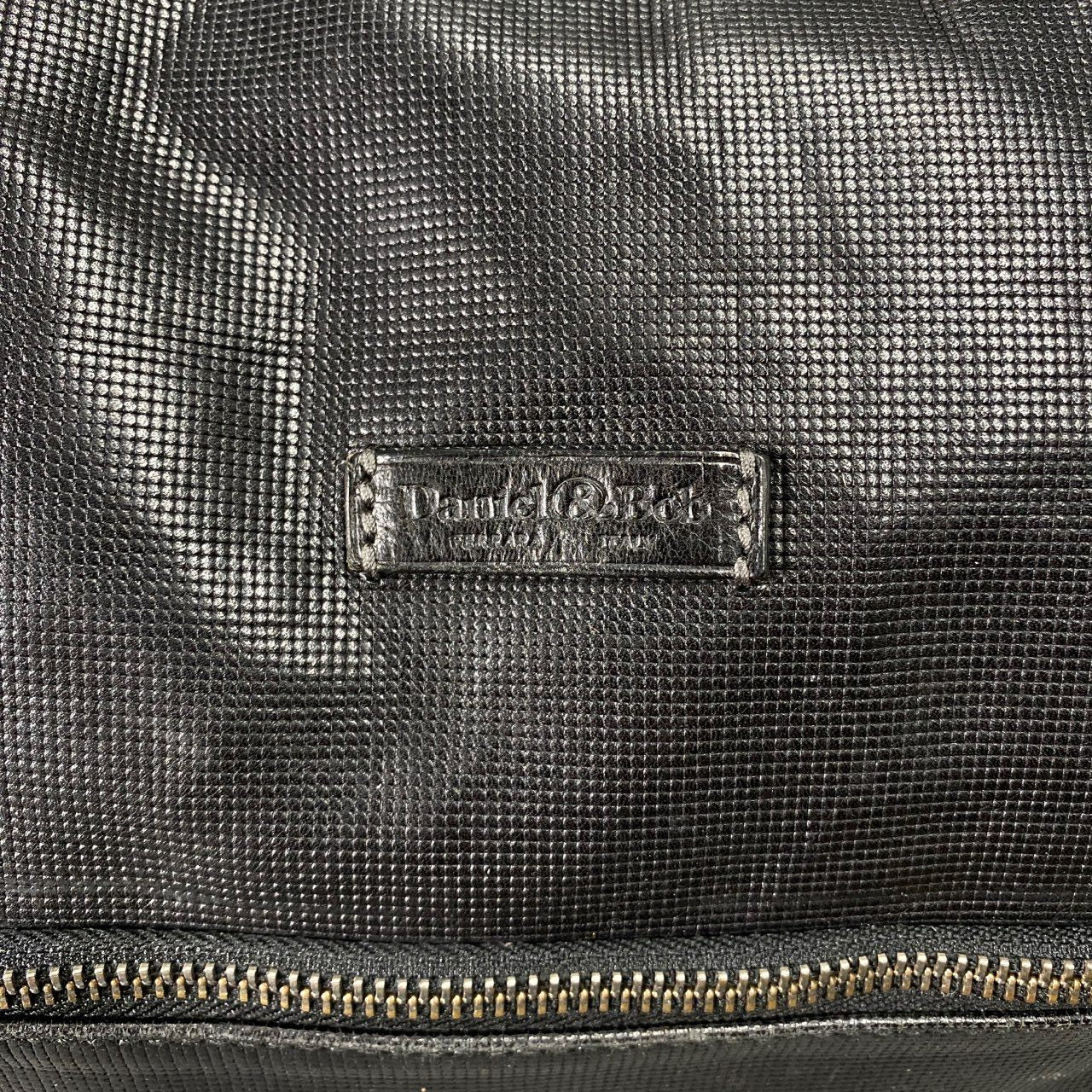 Fb9 Daniel&Bob ダニエル&ボブ イタリア製 JASMINE ジャスミン ワンショルダーバッグ ハンドバッグ ブラック レザー MADE IN ITALY