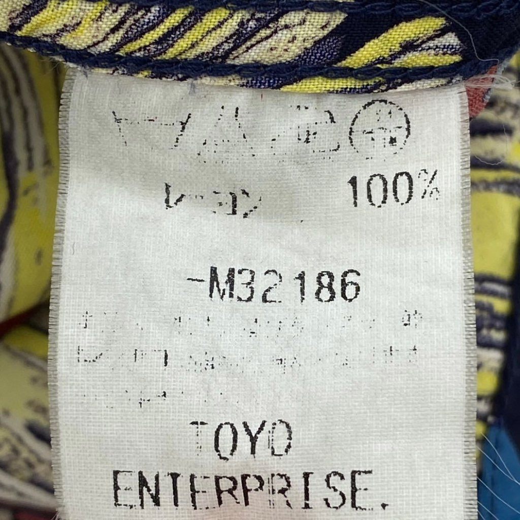 66j29 SUN SURF サンサーフ フラガール アロハシャツ サイズS ネイビー マルチカラー レーヨン100% メンズ ハワイ TOYO ENTERPRISE 東洋エンタープライズ