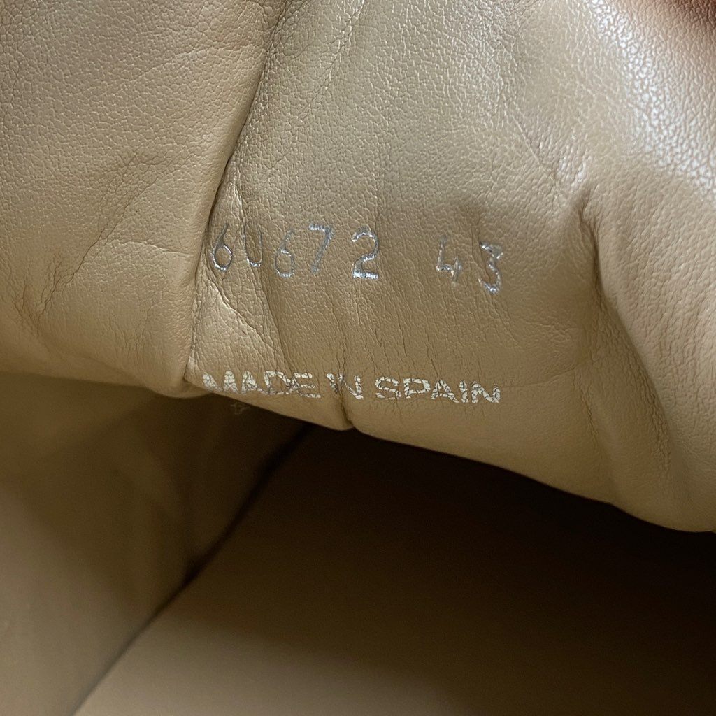 b6 STELLA McCARTNEY ステラマッカートニー スペイン製 ローカットスニーカー シューズ 460672 PLAST.S.GOMM 43 ホワイト ベージュ レザー スエード