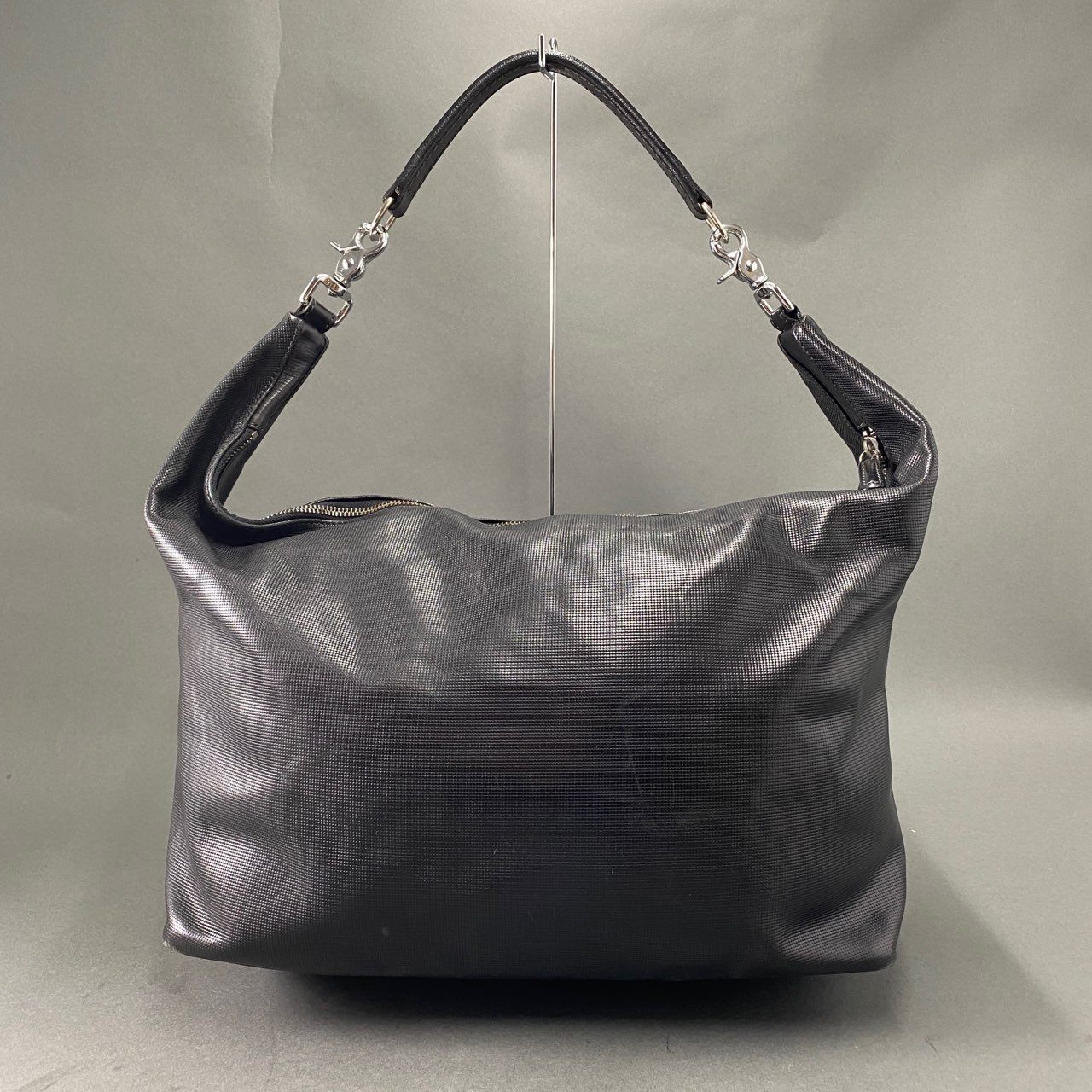 Fb9 Daniel&Bob ダニエル&ボブ イタリア製 JASMINE ジャスミン ワンショルダーバッグ ハンドバッグ ブラック レザー MADE IN ITALY