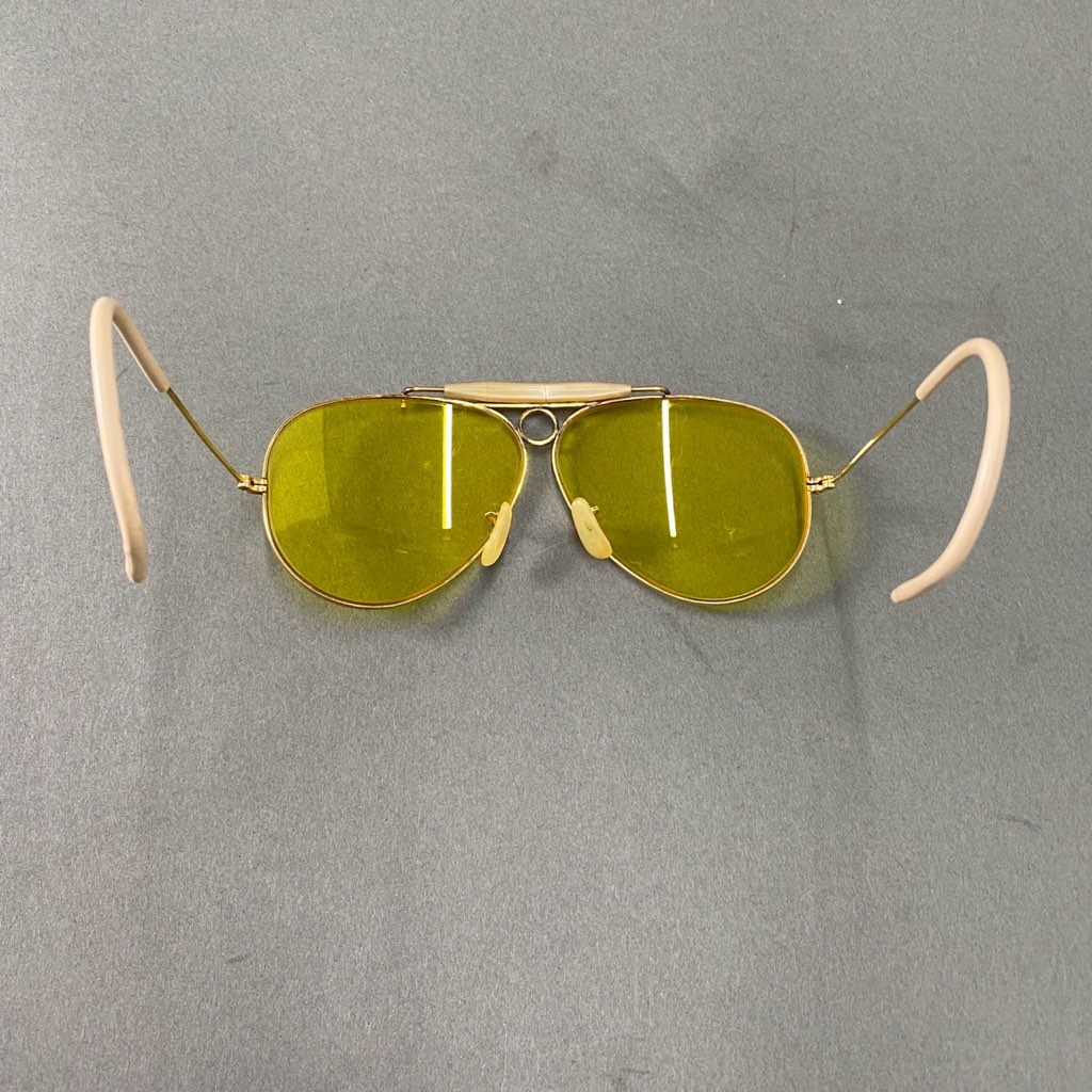 b8 Ray Ban レイバン ボシュロム シューター ヴィンテージサングラス ゴールド イエロー ビンテージ ティアドロップ B&L