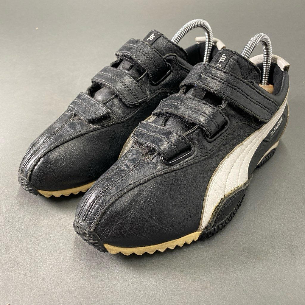 5b24 JIL SANDER by PUMA ジルサンダー プーマ ローカットスニーカー マジックテープ シューズ スポーツ 23 ブラック 靴 レディース