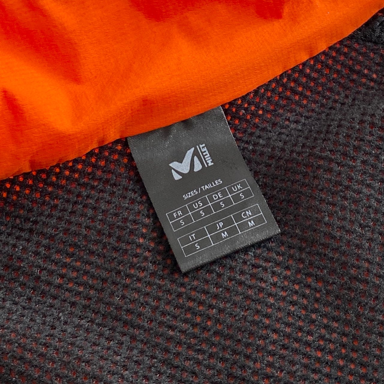 26l2 MILLET ミレー ナイロンジャケット M オレンジ メンズ アウター 上着