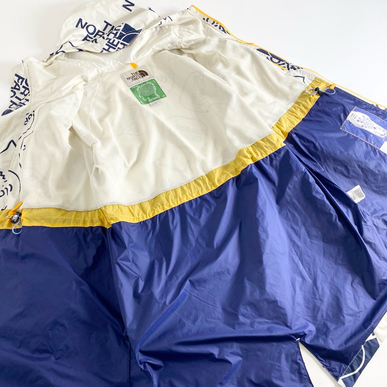 47C13 THE NORTH FACE × Brain Dead ザノースフェイス ブレインデッド コラボ Oversized Mountain Parka マウンテンパーカー NP12001BD M アイボリー メンズ アウトドア