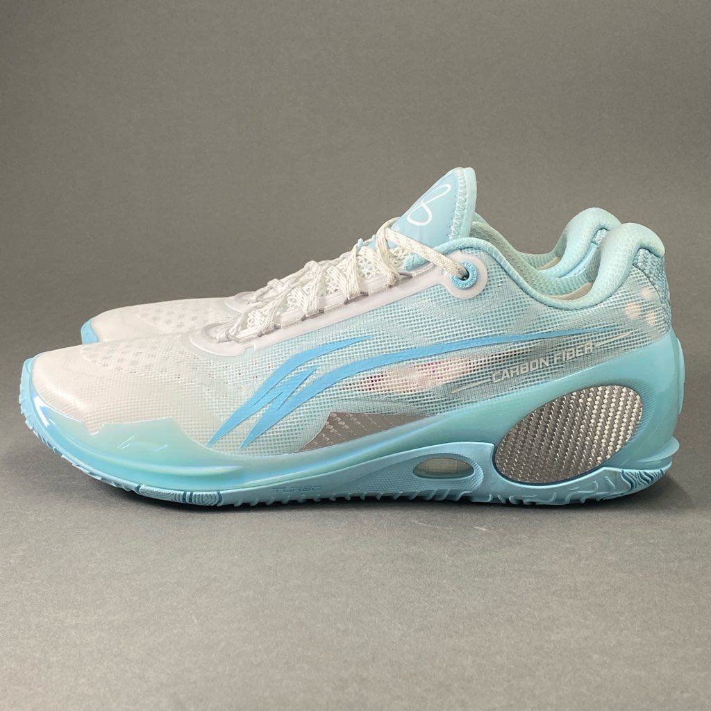 5b29 Li-Ning リーニン Wade 808 3 ULTRA バスケットシューズ バッシュ 28 ホワイト ブルー スニーカー スポーツ