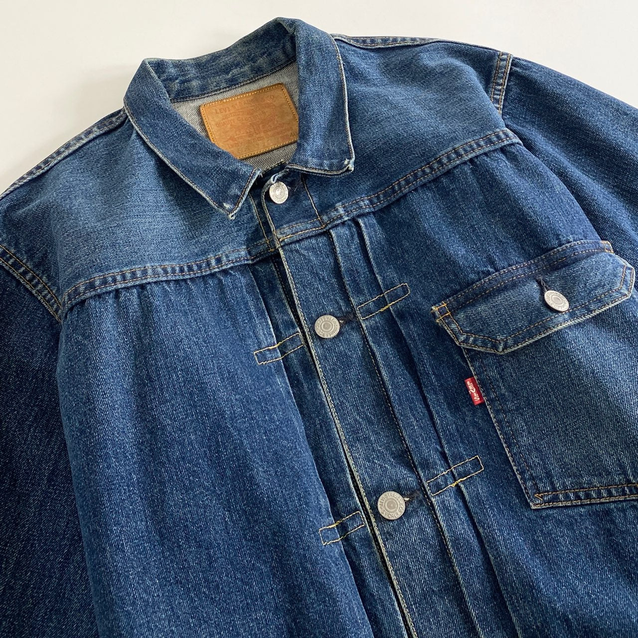 63L12 Levi’s リーバイス 506XX 1st ファースト 復刻 90’s デニムジャケット 40 インディゴ Gジャン DENIM
