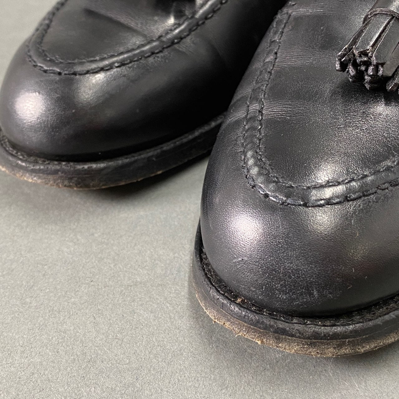 2L10 CROCKETT&JONES クロケットジョーンズ CAVENDISH 3 キャベンディッシュ タッセルローファー 6 1/2E《25cm》 ブラック レザー ビジネス