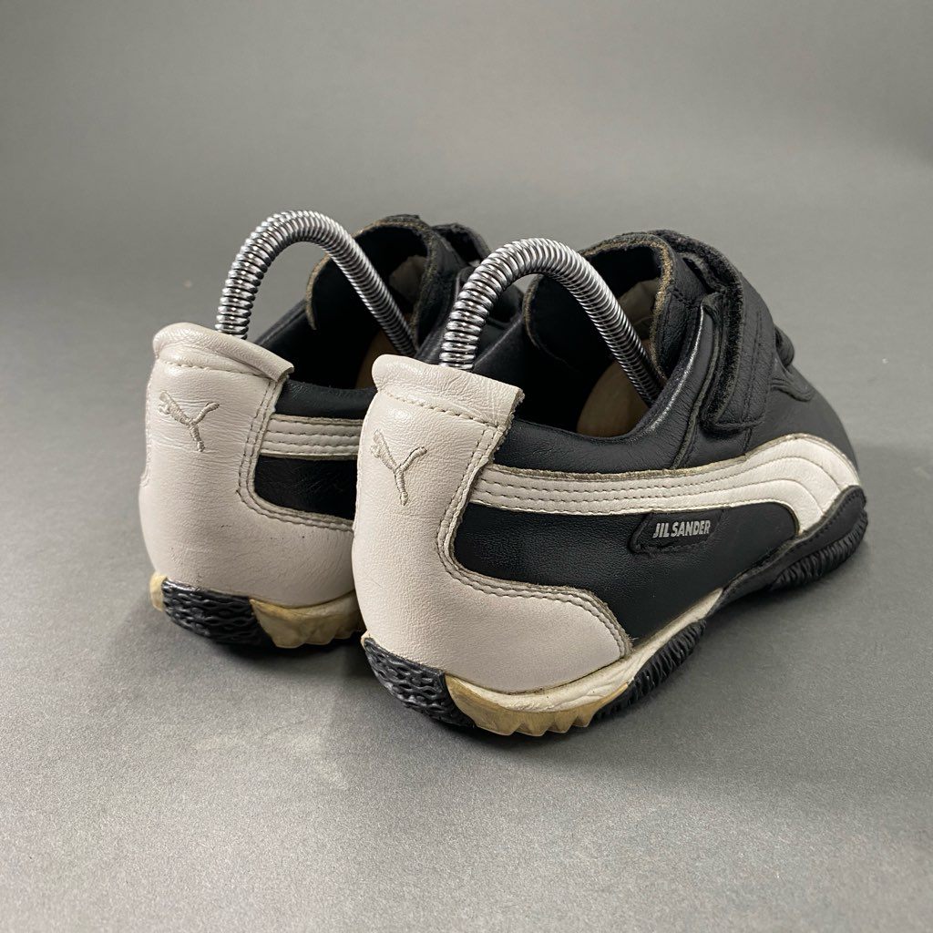 5b24 JIL SANDER by PUMA ジルサンダー プーマ ローカットスニーカー マジックテープ シューズ スポーツ 23 ブラック 靴 レディース