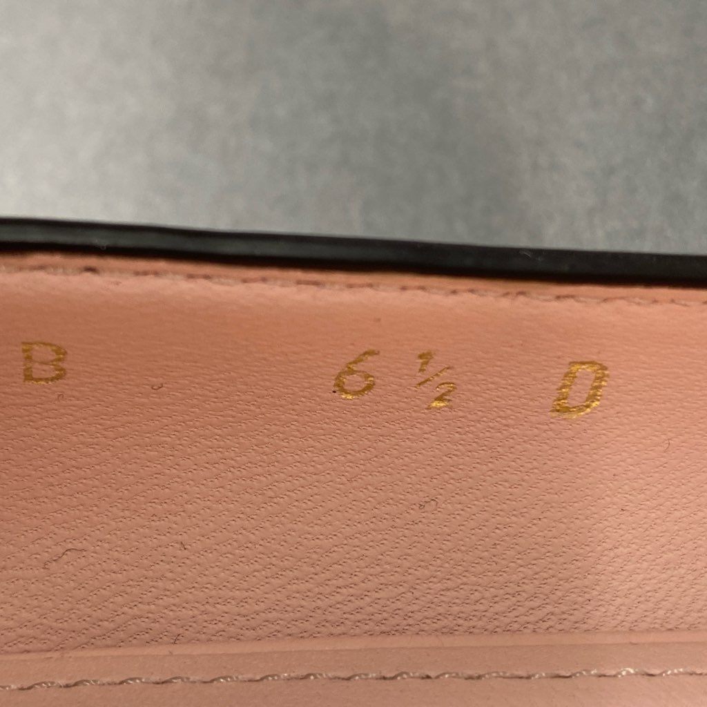 6b29 《美品》 Salvatore Ferragamo サルヴァトーレ フェラガモ VARA STITCH ヴァラ ステッチ リボンパンプス 6 1/2 ライトピンク レザー イタリア製 シューズ