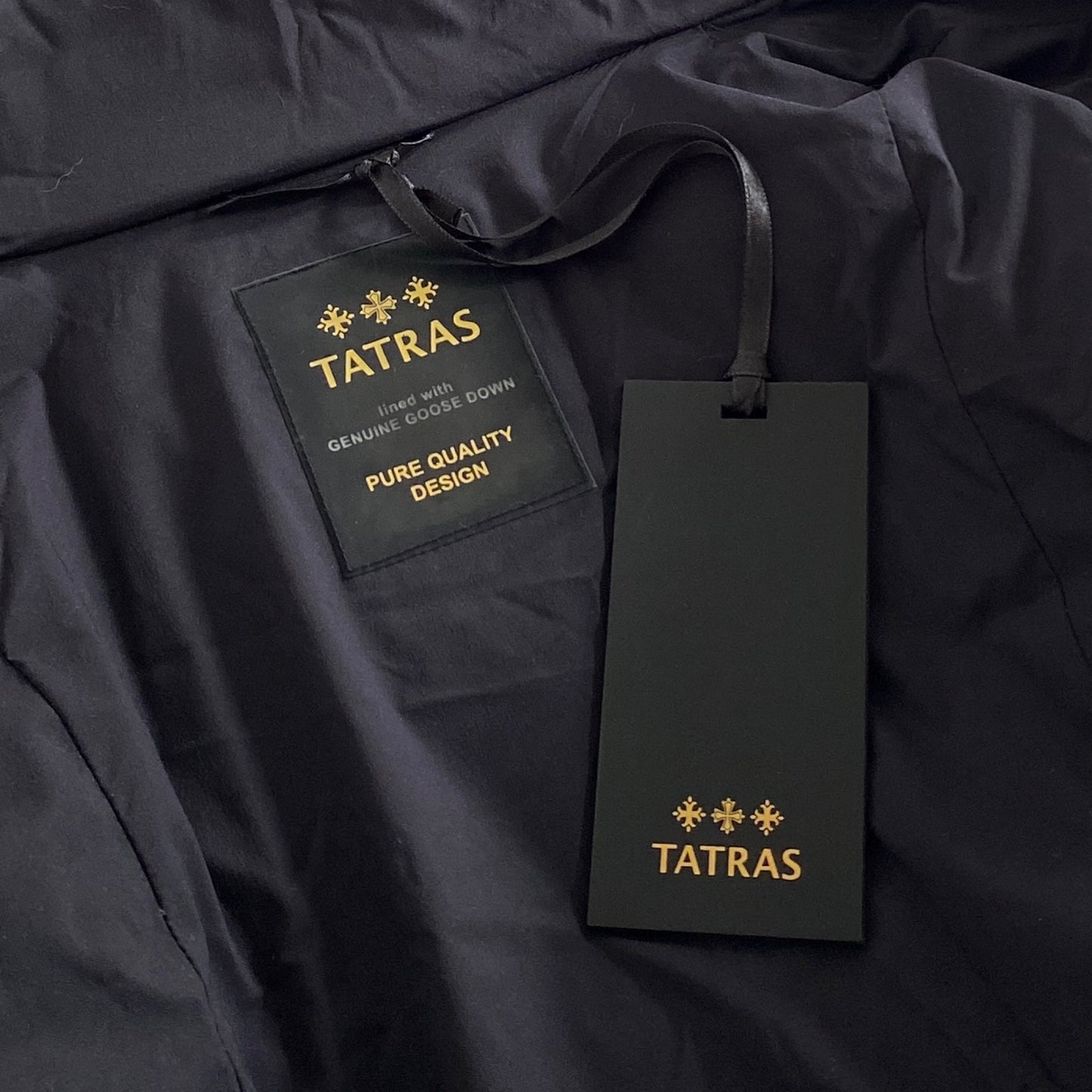 75k21 タグ付き TATRAS タトラス AGOGNA アゴーニャ ダウンコート ベルト付き LTA17A4487 03 Lサイズ相当