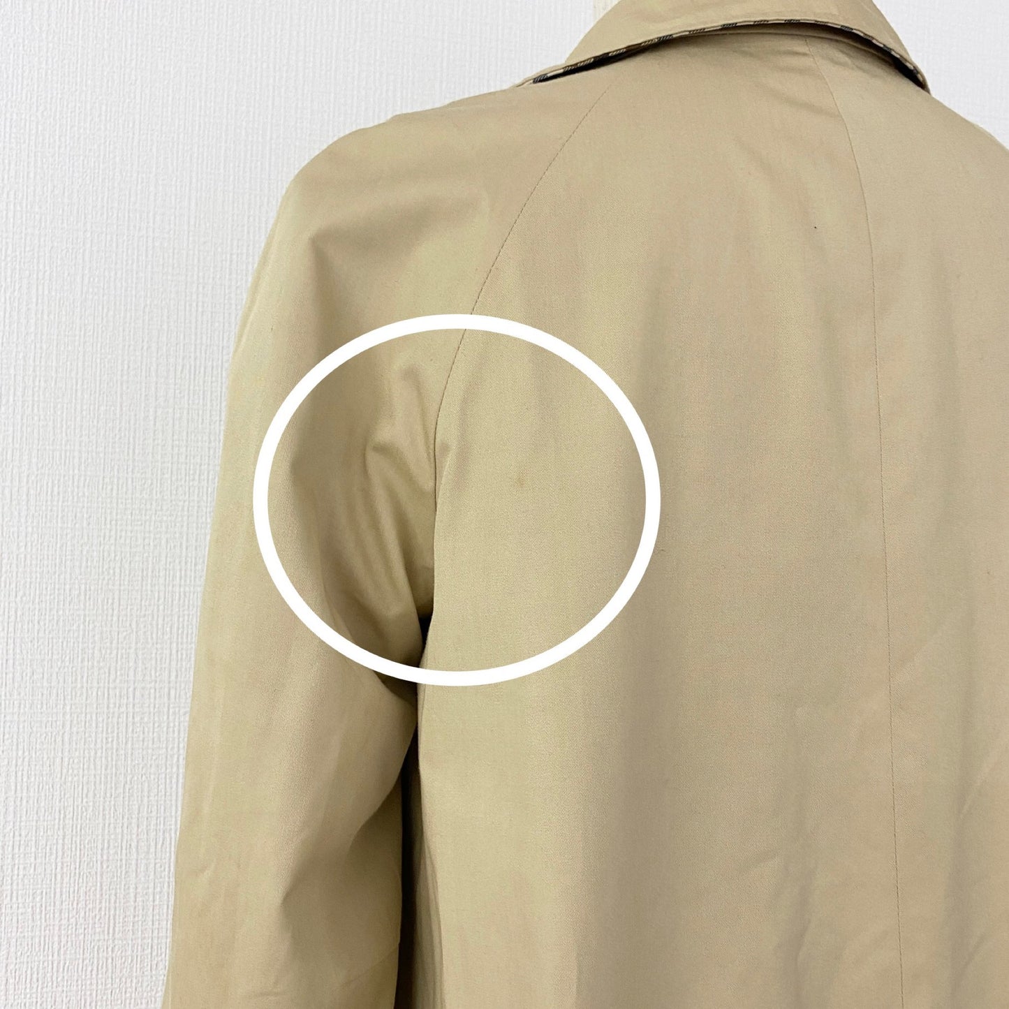 3L14 Aquascutum アクアスキュータム リバーシブルオープンコート M相当 ベージュ ブラウン アクア5 イギリス製 アウター チェック