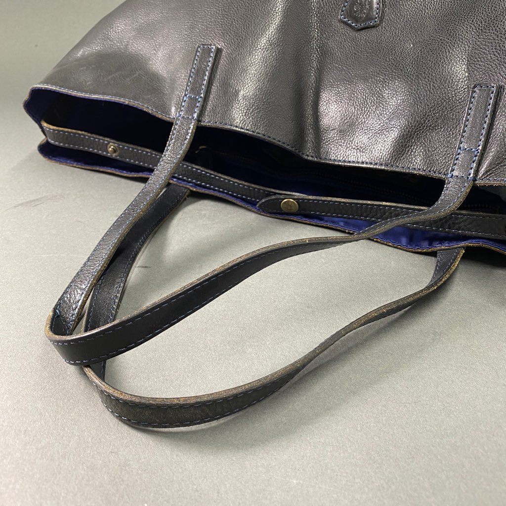 Bb8 Felisi フェリージ レザートートバッグ ブラック ショルダーバッグ イタリア製 Leather Tote Bag