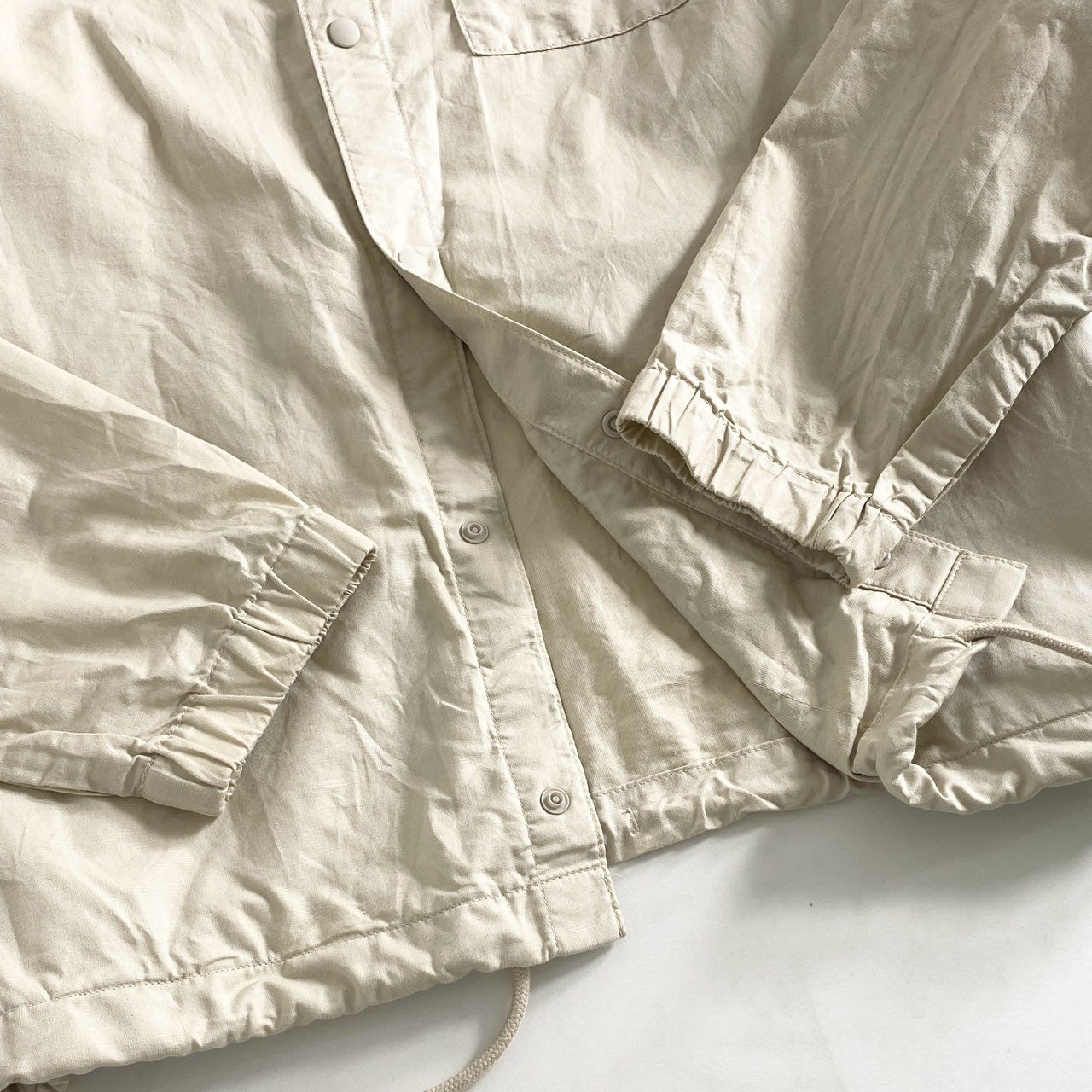 52b26 patagonia パタゴニア シャツジャケット L ベージュ メンズ スナップボタン トップス アウター 長袖 上着