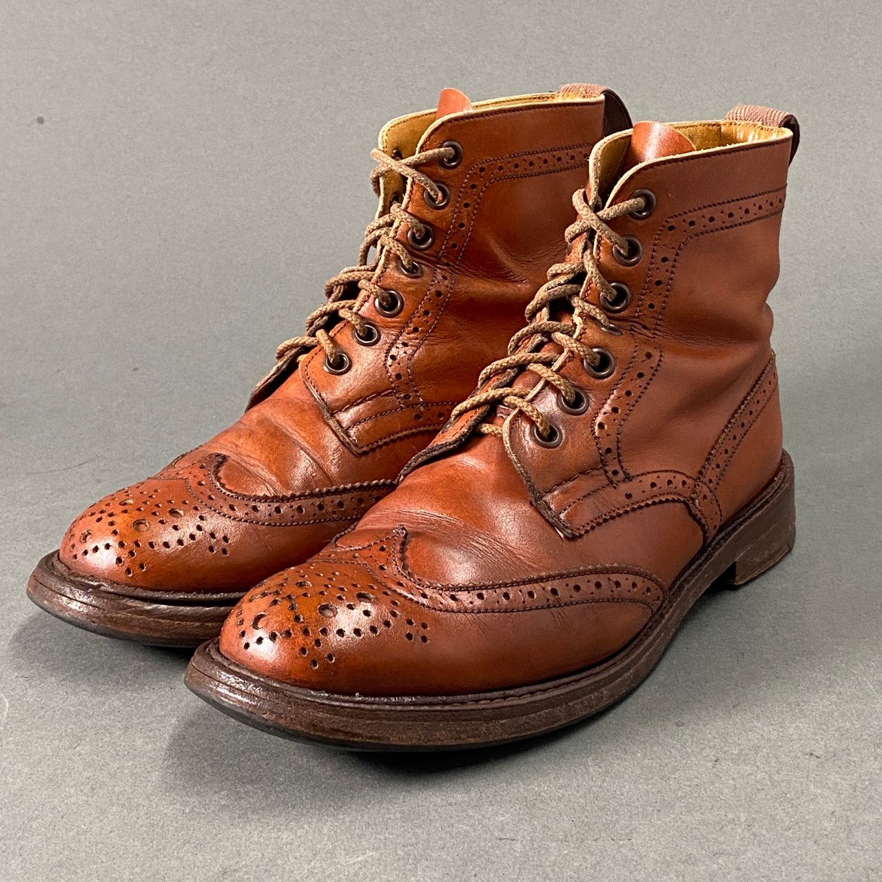 2L26 Tricker's トリッカーズ 5180 モールトン カントリーブーツ 5