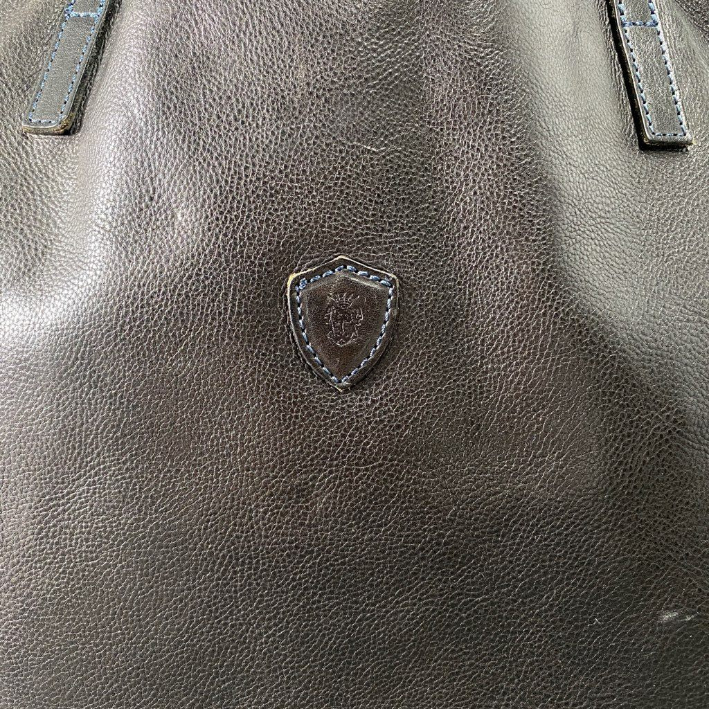 Bb8 Felisi フェリージ レザートートバッグ ブラック ショルダーバッグ イタリア製 Leather Tote Bag